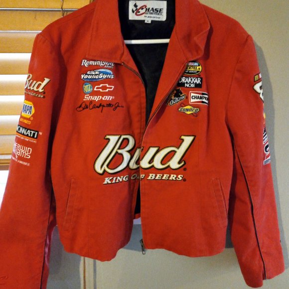 Chase Authentic #8 Budweiser Nascar Jacket - Picture 1 of 4